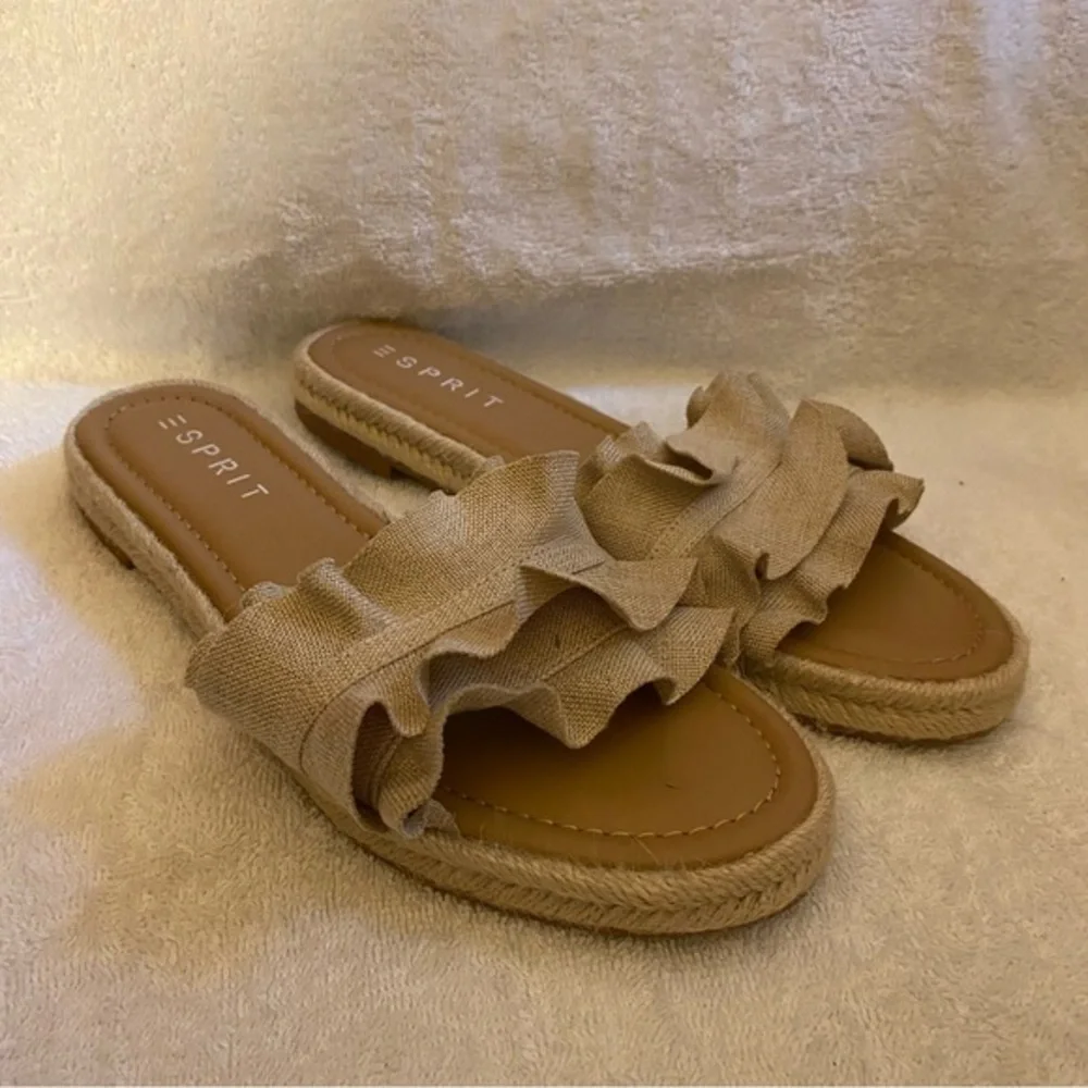 Sprit Sandals Women’s Size 10M Slip On Open‎ Toe Brown